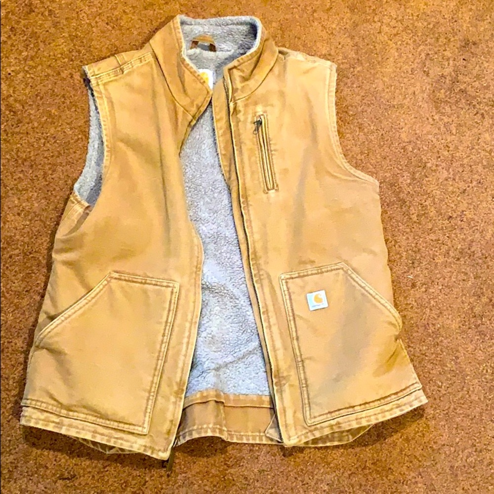 Sherpa Lined Carhartt Vest